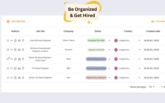 job-tracker - 截图 3