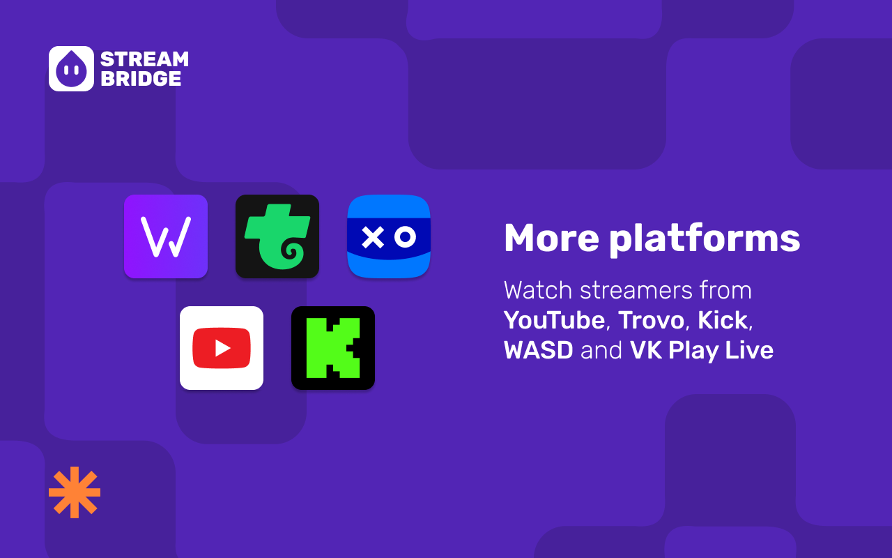 Stream Bridge - Watch everyone on Twitch - 截图 2