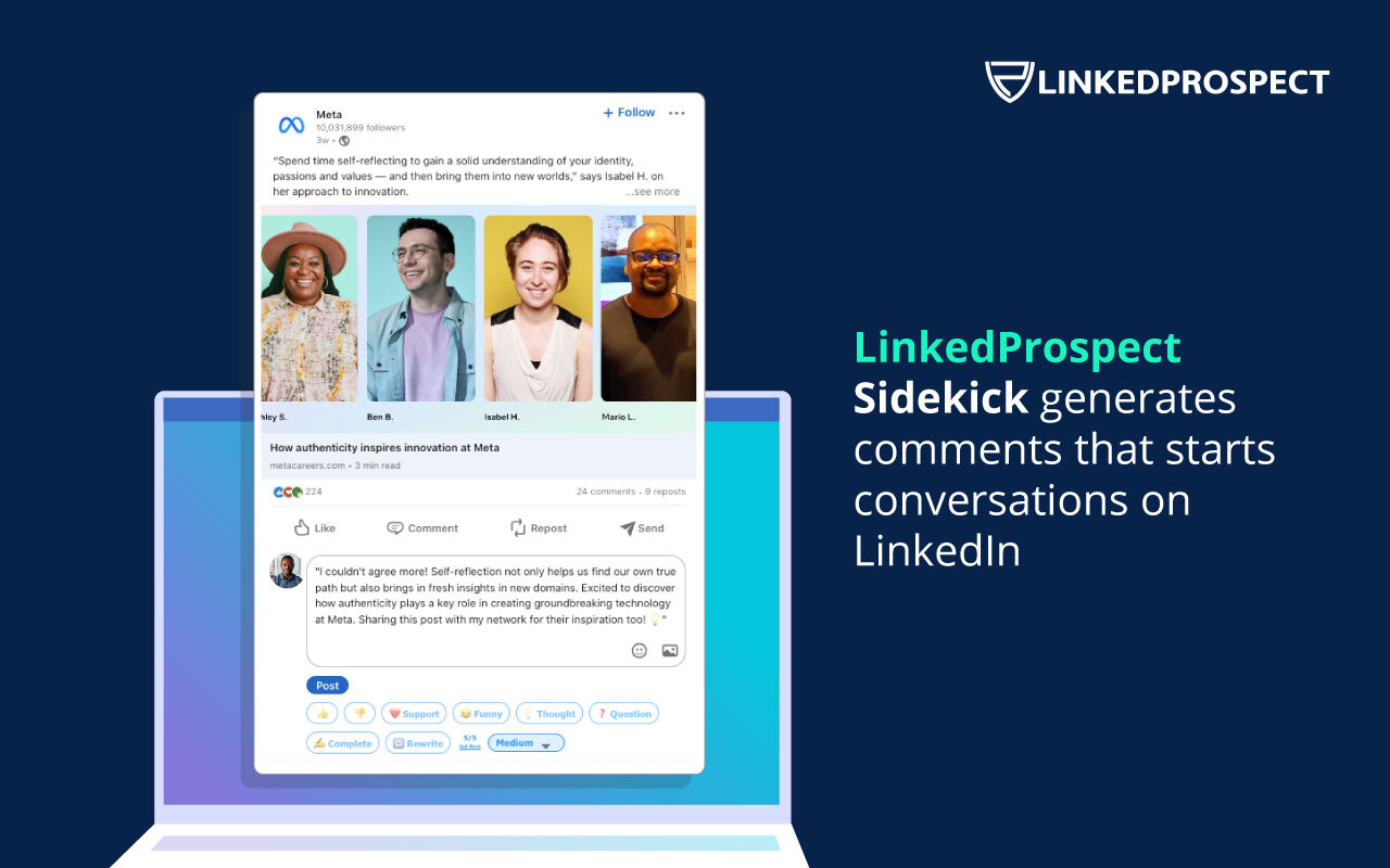 LinkedProspect Sidekick - 截图 1