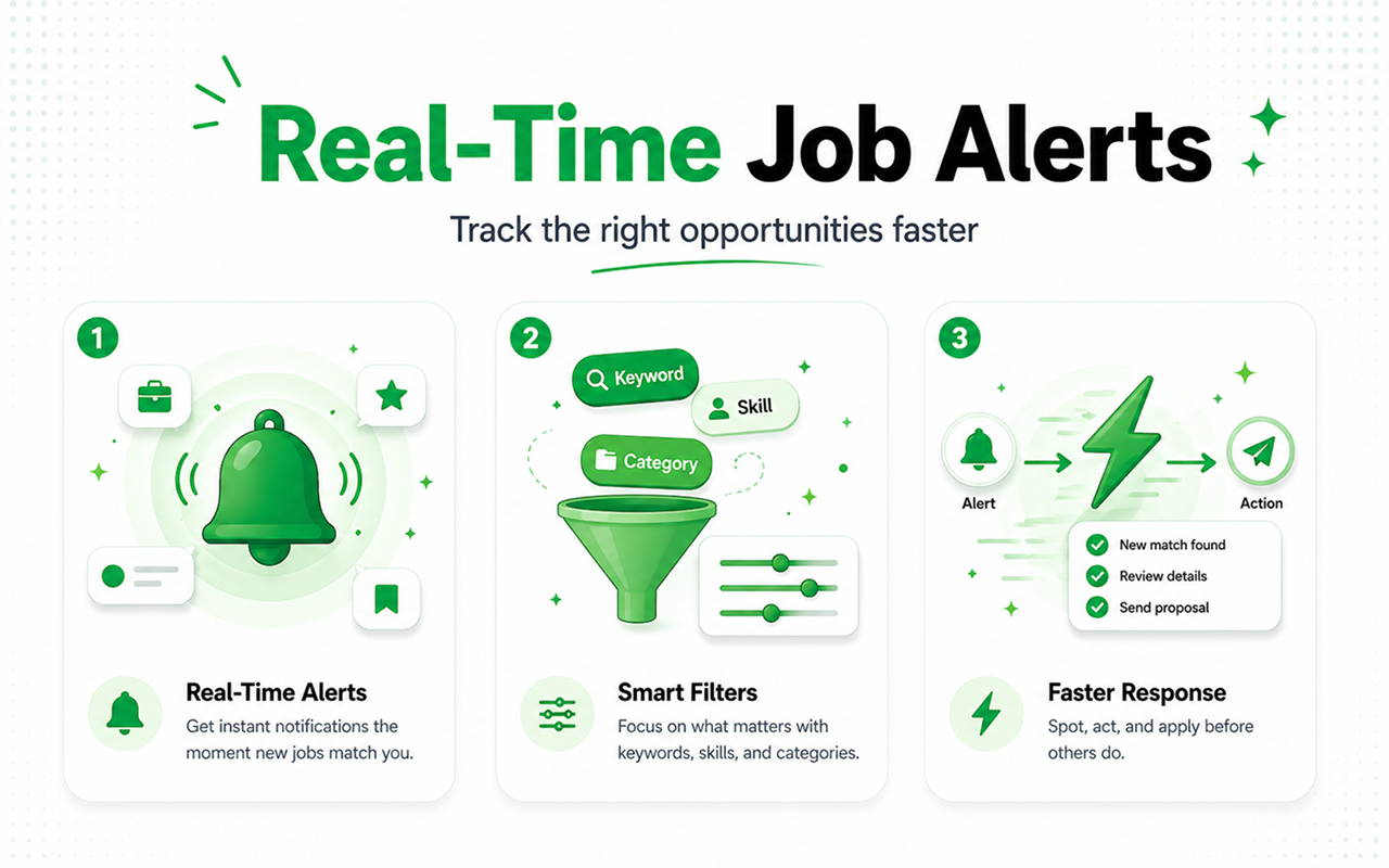 Upwork AI Proposals, Filters, Instant Job Alerts - UpCat - 截图 1