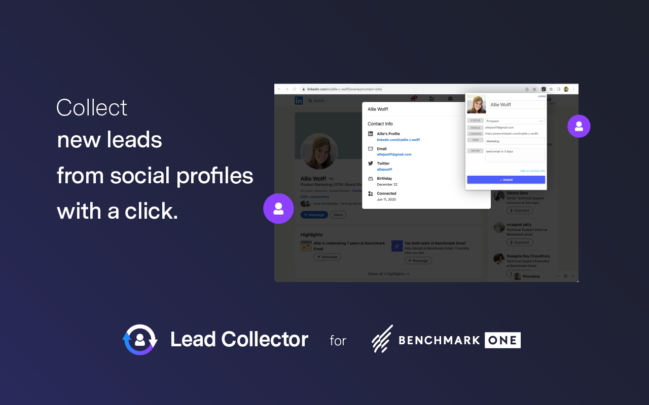 Lead Collector for BenchmarkONE - 截图 2