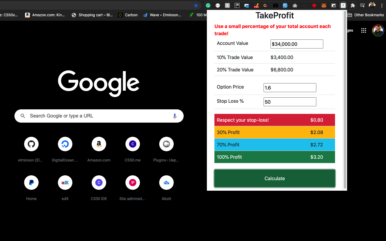 TakeProfit - 截图 2