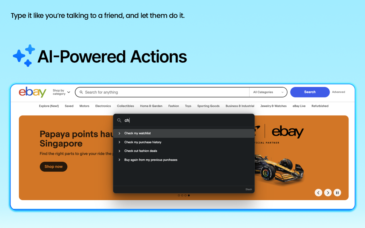 Slesh – Summarize, Search & Navigate Any Website with One Command - 截图 3