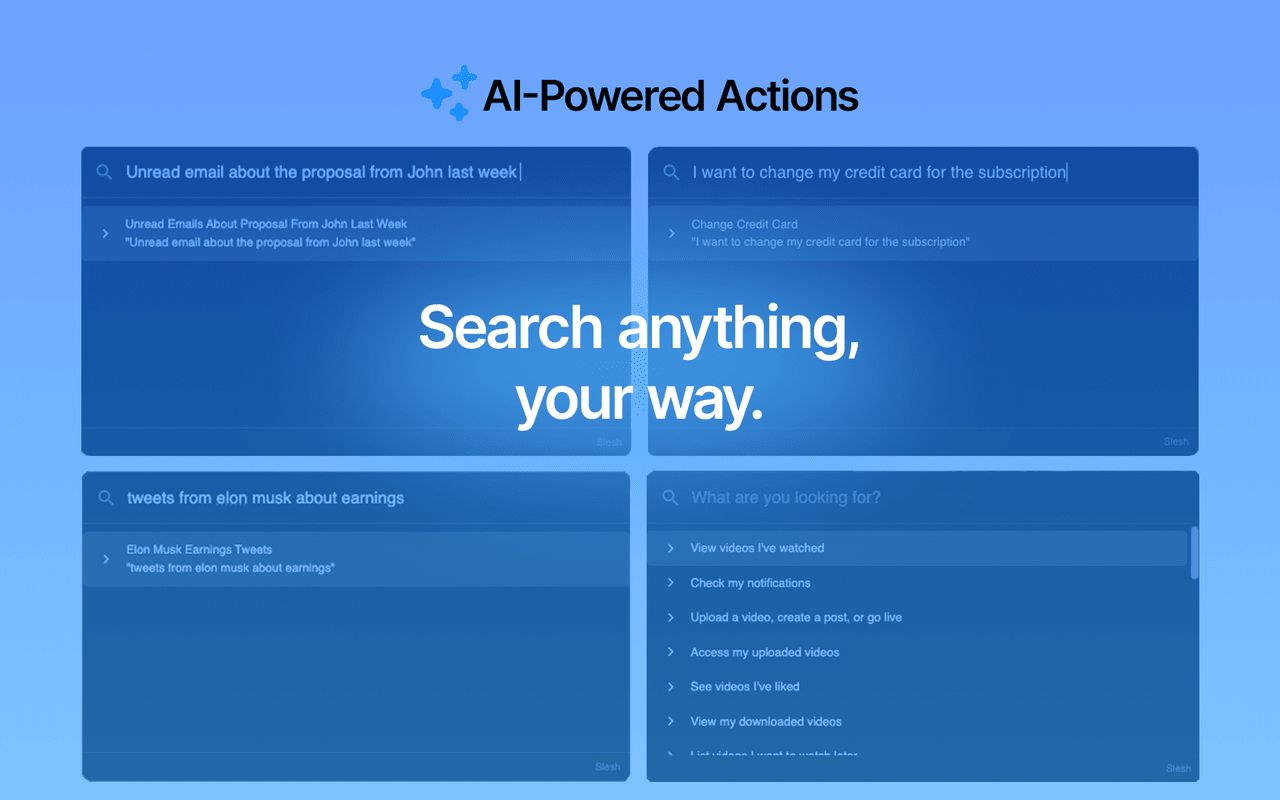 Slesh – Summarize, Search & Navigate Any Website with One Command - 截图 5