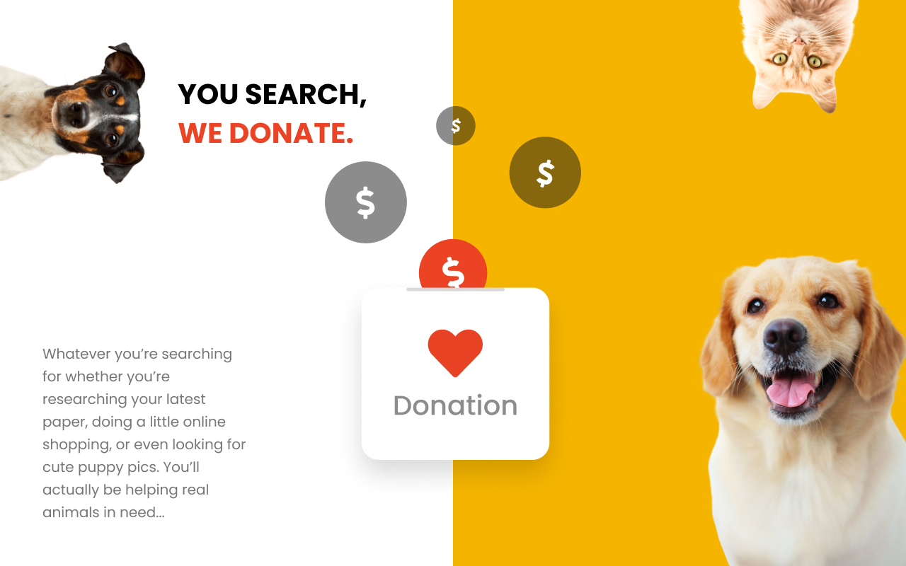 Cheerie - You Search. We Donate. - 截图 1