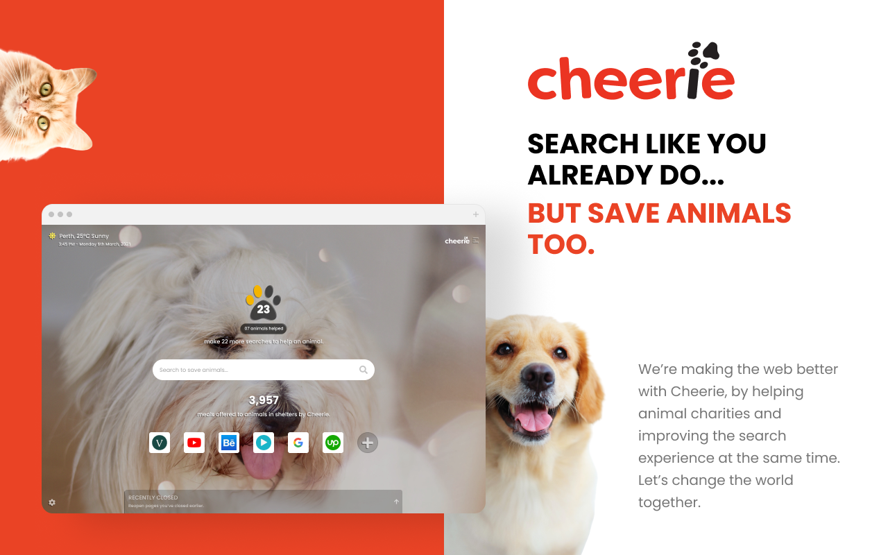 Cheerie - You Search. We Donate. - 截图 4