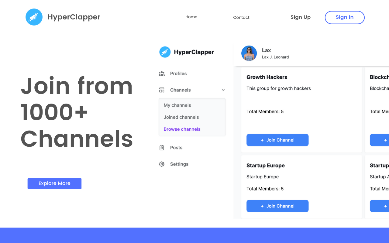 HyperClapper - Engagement Tool with Chat GPT - 截图 2