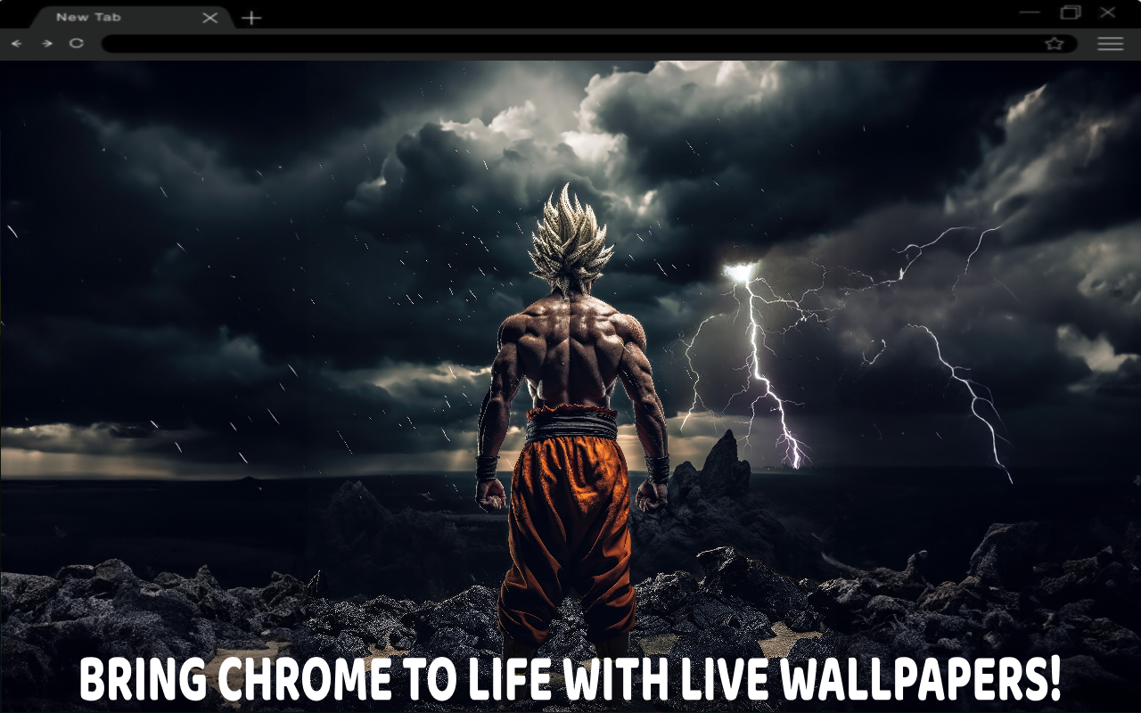 Super Saiyan Goku Live Wallpaper - 截图 3
