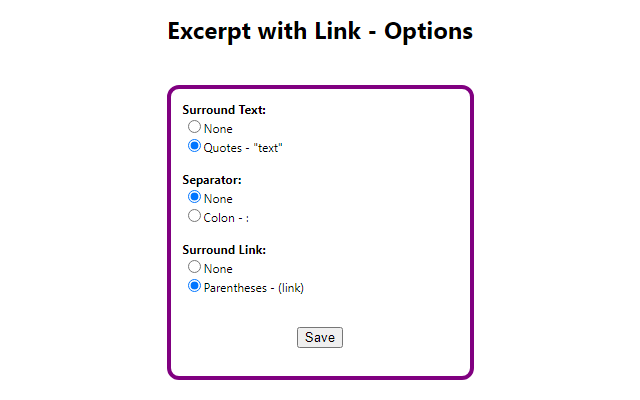Excerpt with Link - 截图 2