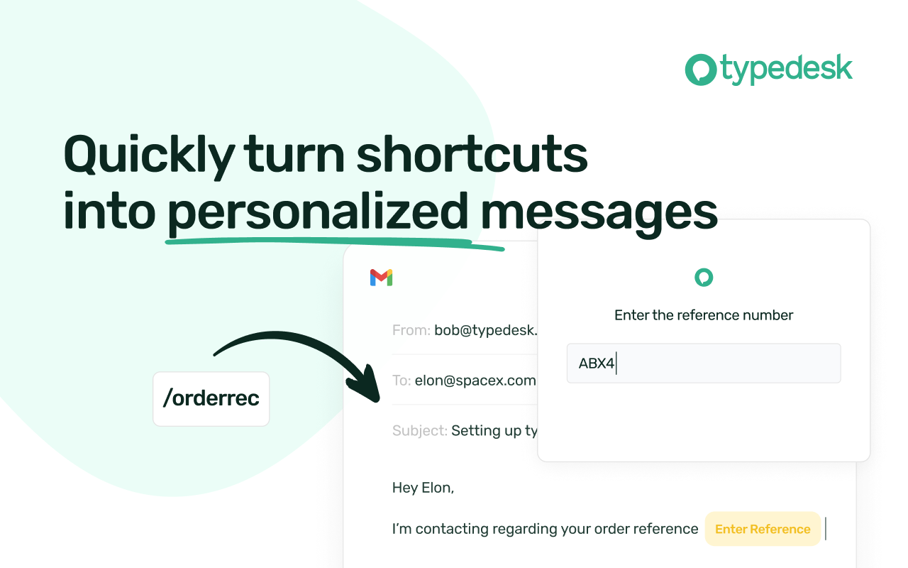 typedesk Canned Responses - 截图 5