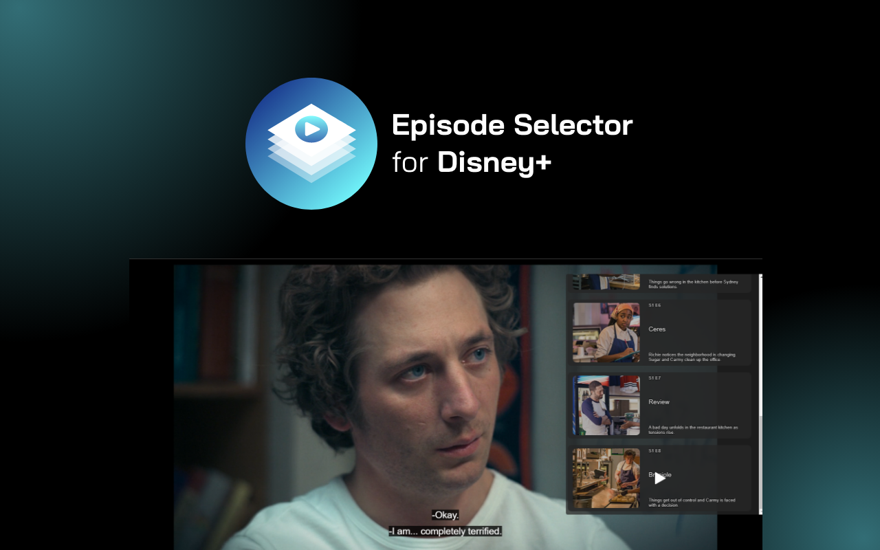 Disney+ 剧集选择器:剧集列表 - 截图 2