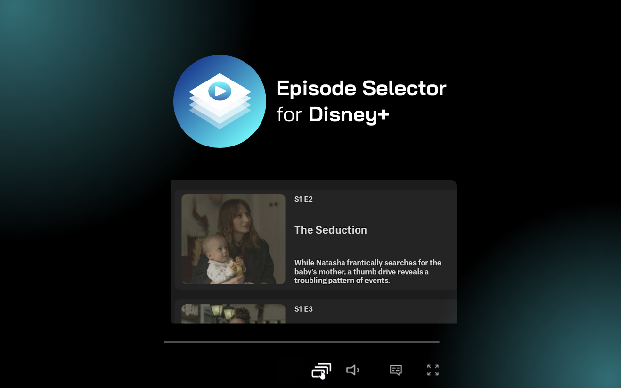 Disney+ 剧集选择器:剧集列表 - 截图 5