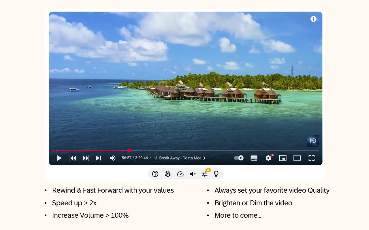 Enhance YouTube & Remove Shorts - ProdYouTivity - 截图 2