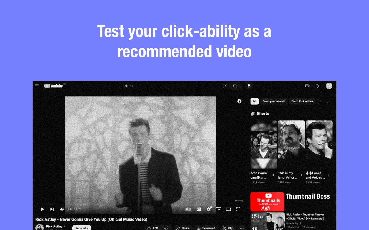 Thumbnail Preview - YouTube Thumbnail Testing - 截图 1