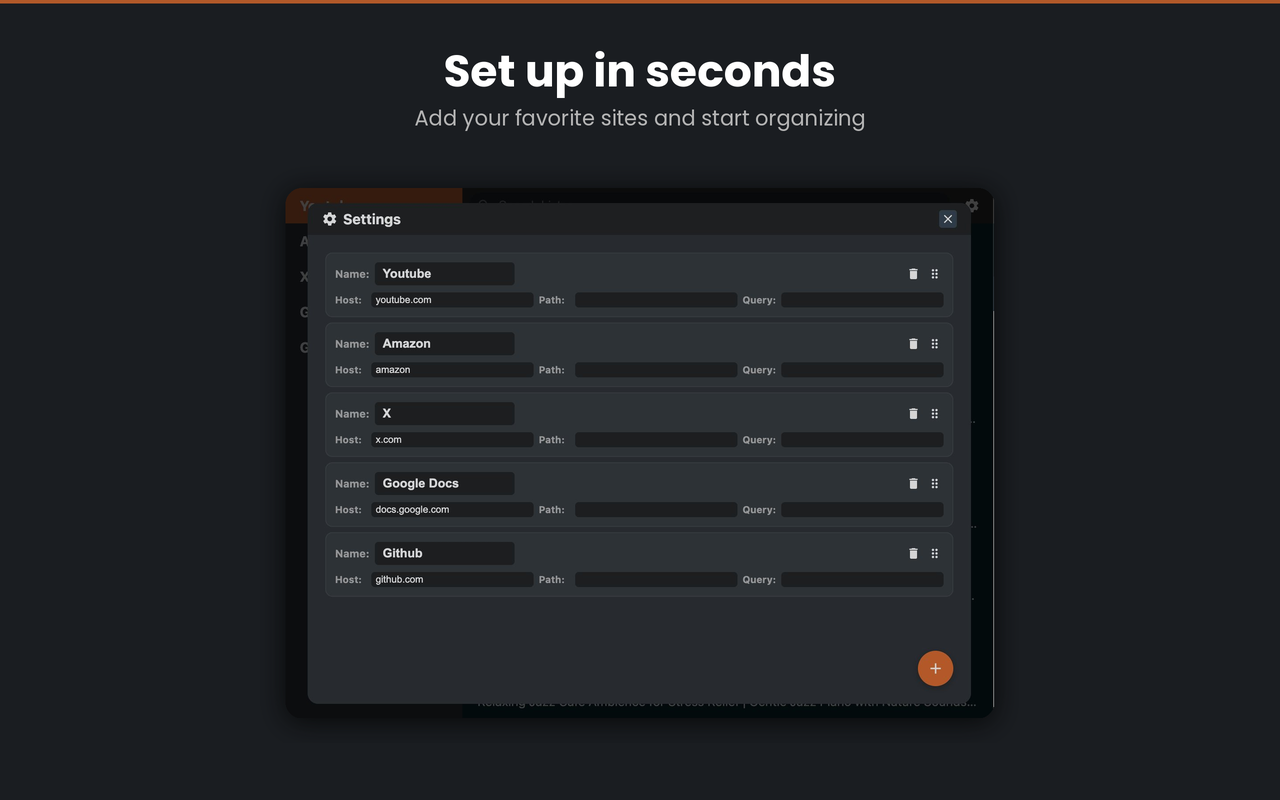 Historium - Browser History Manager - 截图 2