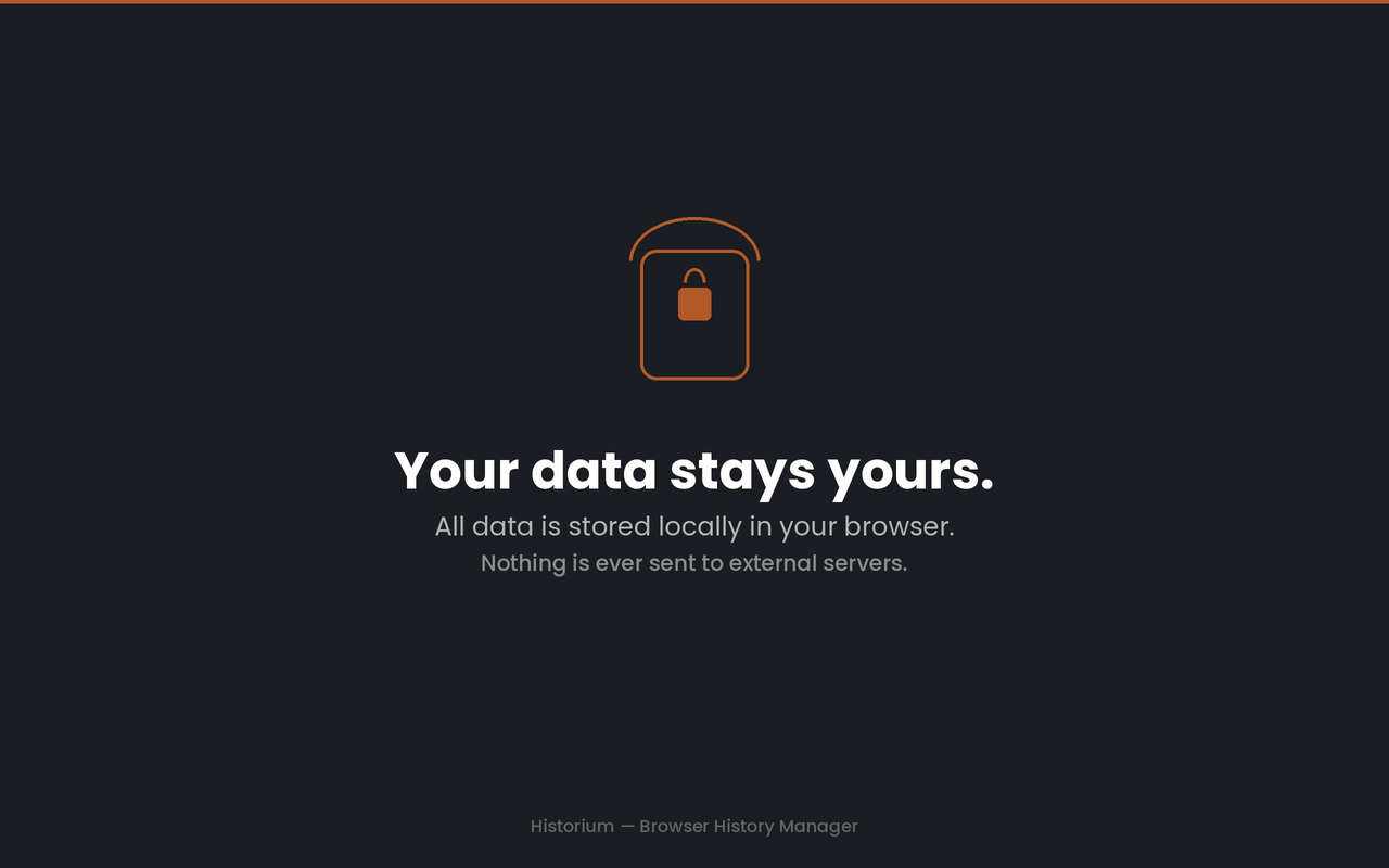 Historium - Browser History Manager - 截图 4