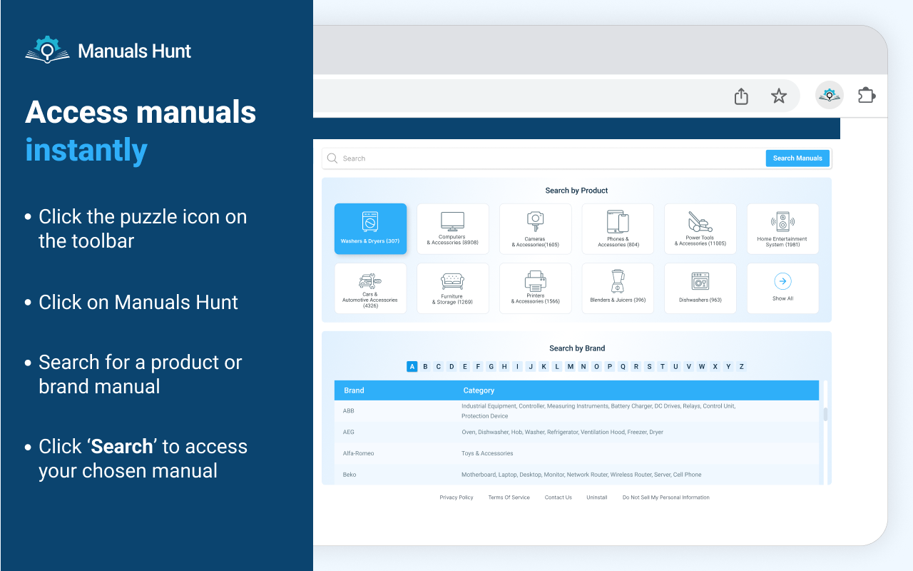 Manuals Hunt - 截图 1