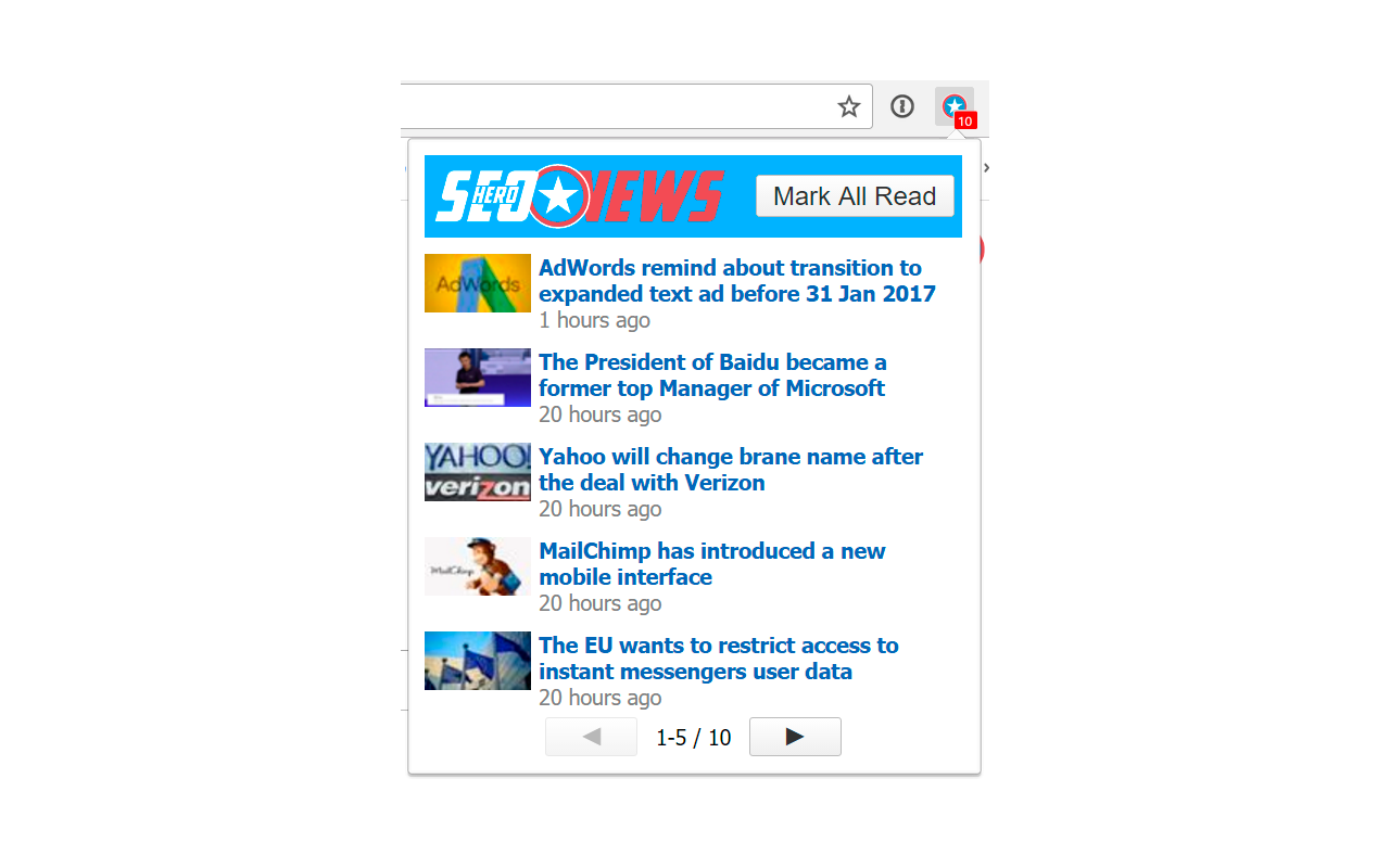 SEO Hero (https://seoheronews.com) - 截图 2