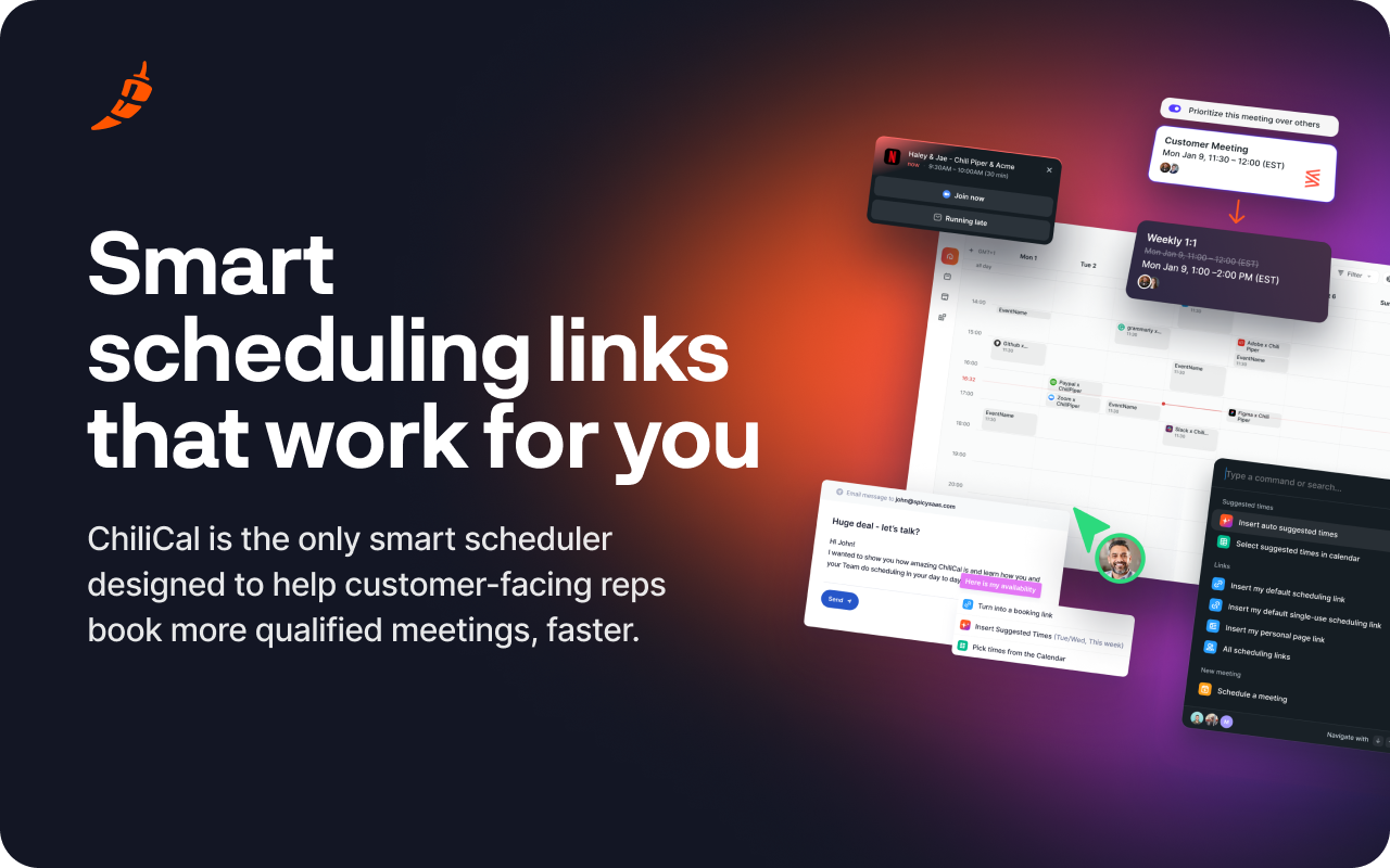 ChiliCal Co-Pilot: Smart Scheduling Links - 截图 5