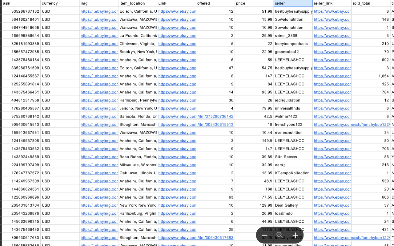 Ecommerce Scraper Tool – Extract Product Listings & Prices - 截图 1