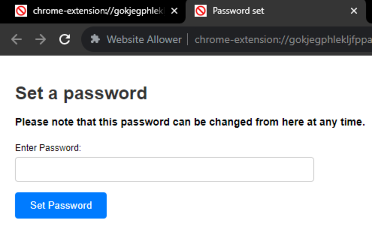 Website Allower - 截图 3