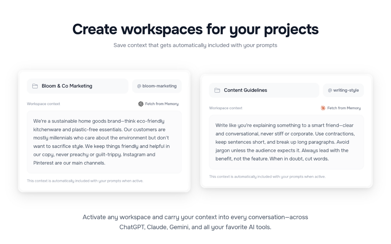 Prompter AI: Generate personalized AI prompts everywhere you chat - 截图 2