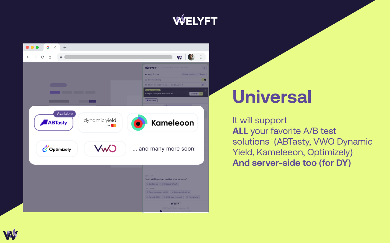 Welyft I A/B Tests identifier - 截图 3