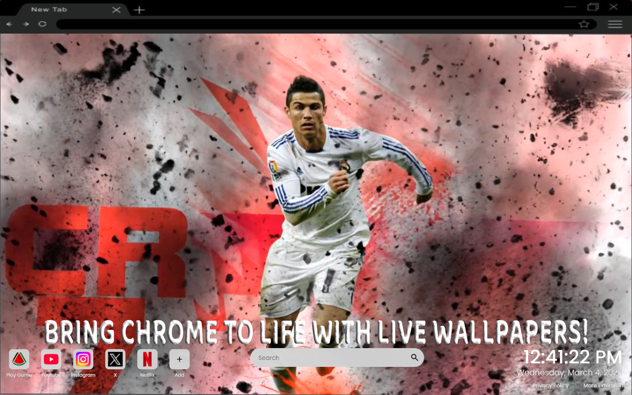 Cristiano Ronaldo CR7 Live Wallpaper - 截图 2