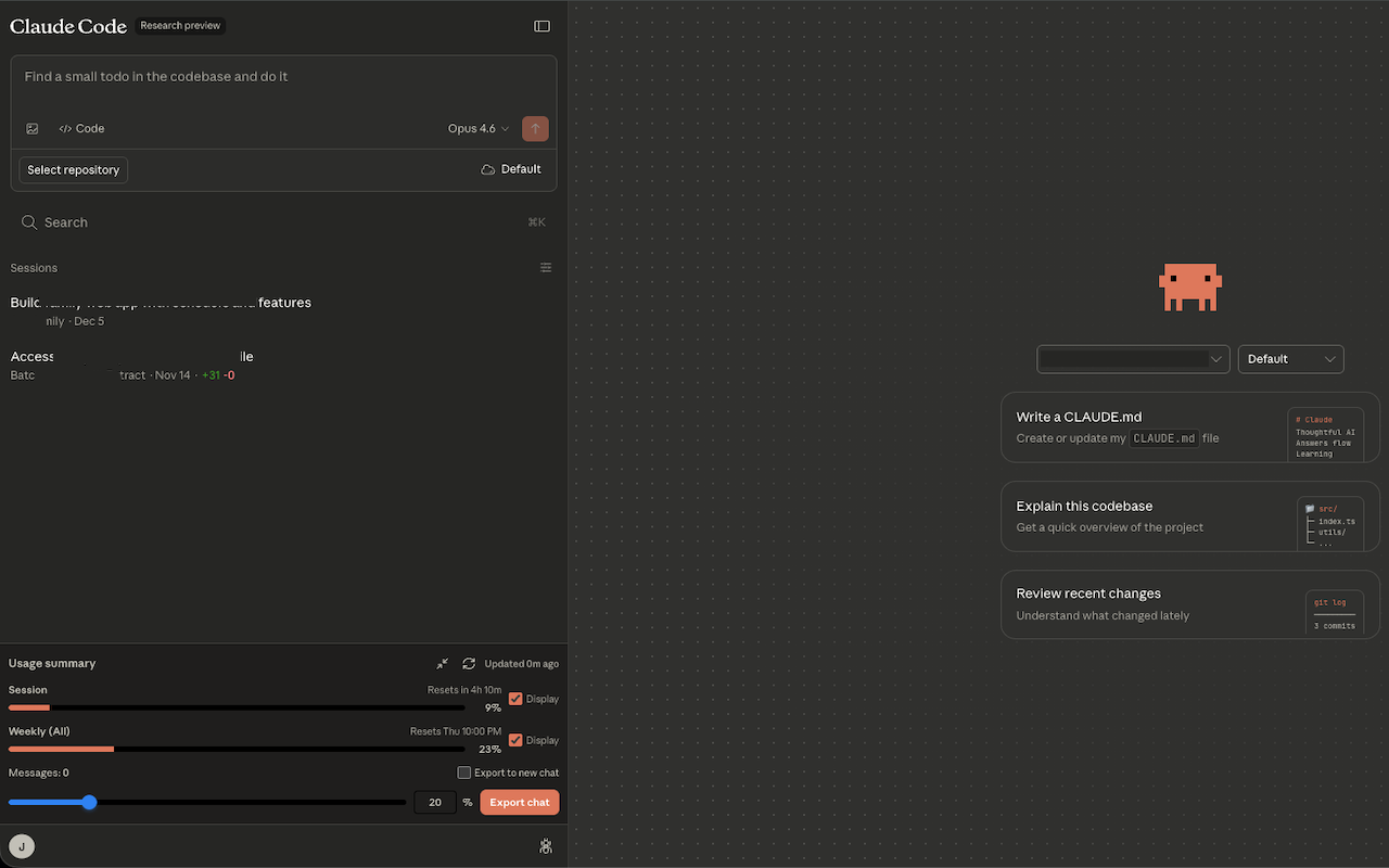 Claude Usage Tracker — Chat & Code Export - 截图 5
