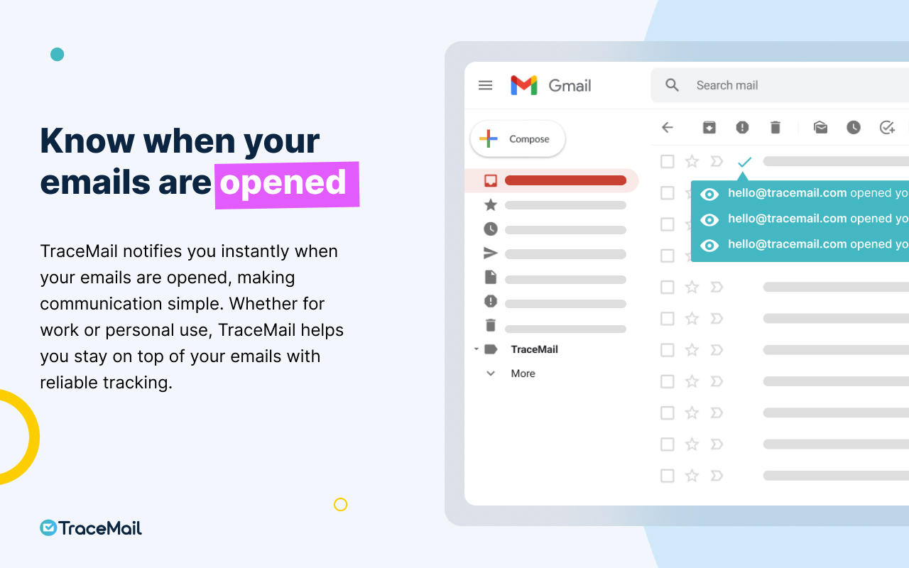 TraceMail Extension - 截图 5