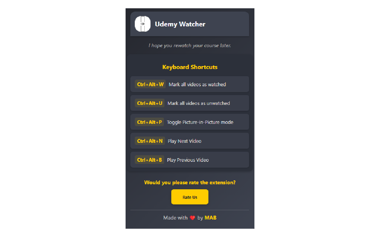 Udemy课程助手 - 截图 2
