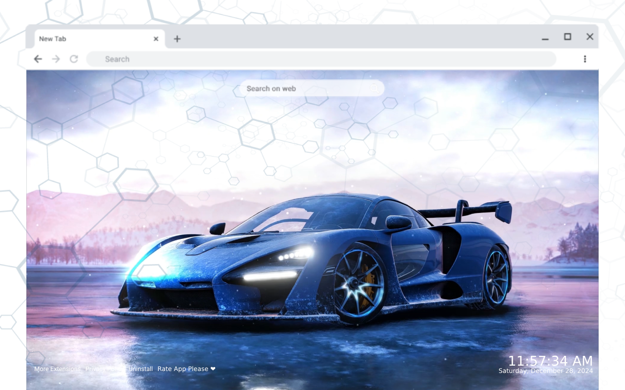 Mclaren Senna Forza Horizon 4 Live Wallpaper - 截图 1
