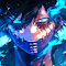 Dabi Blueflame Live Wallpaper