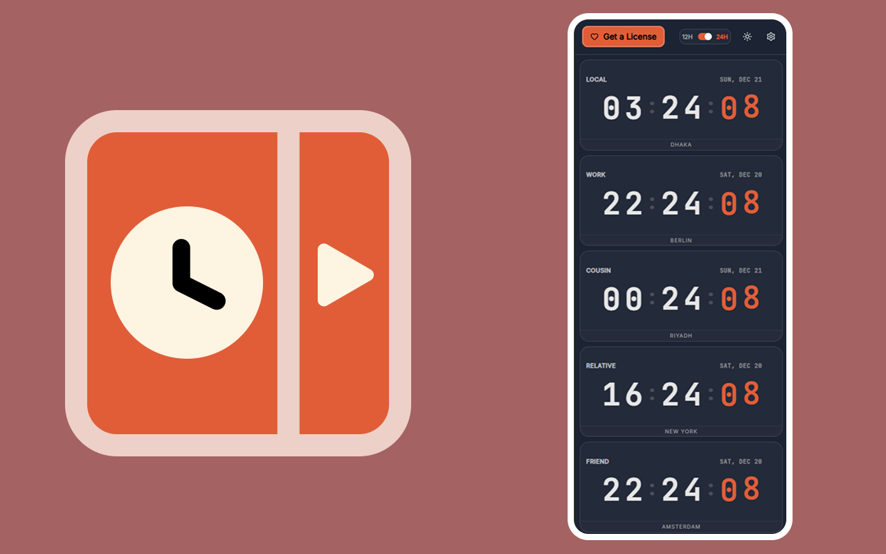 SidePanel Clock Pro - 截图 3