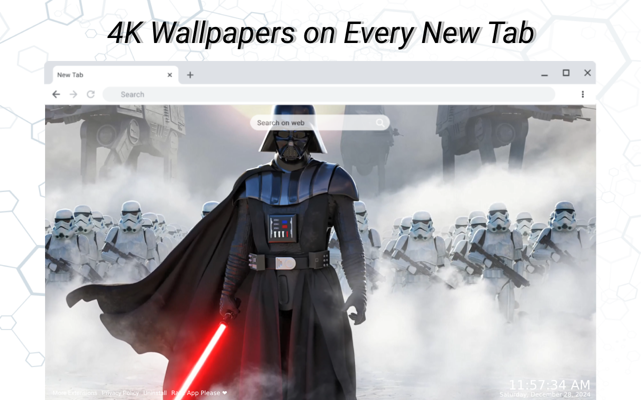 Darth Vader Live Wallpaper - 截图 2