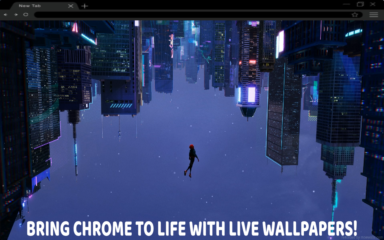 Neon City Spider-Man Live Wallpaper - 截图 4