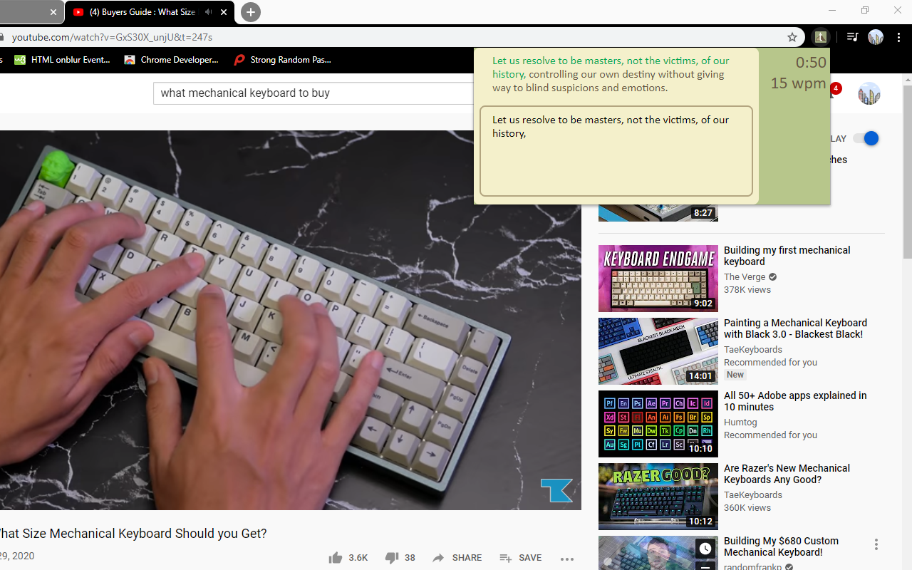 Type Tester - 截图 2