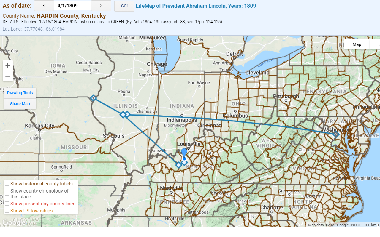 Historical U.S. Counties Auto-Checker - 截图 3