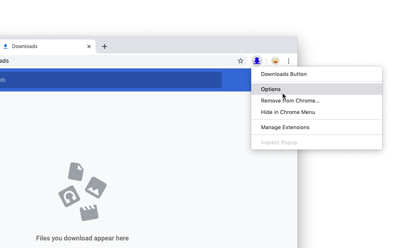 Downloads Button - 截图 4