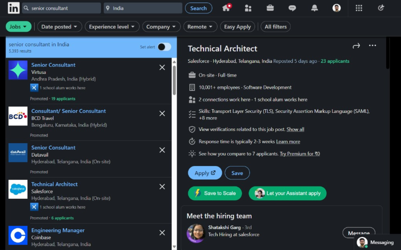 scale.jobs - AI & Human Agents for Job Search - 截图 3