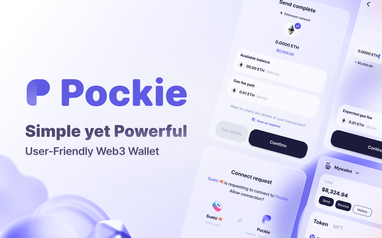 Pockie Wallet - 截图 1