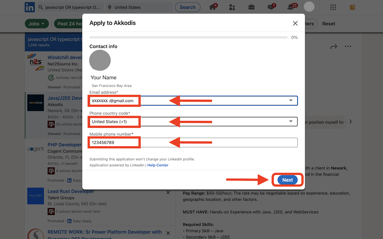 EasifyApply - 截图 2