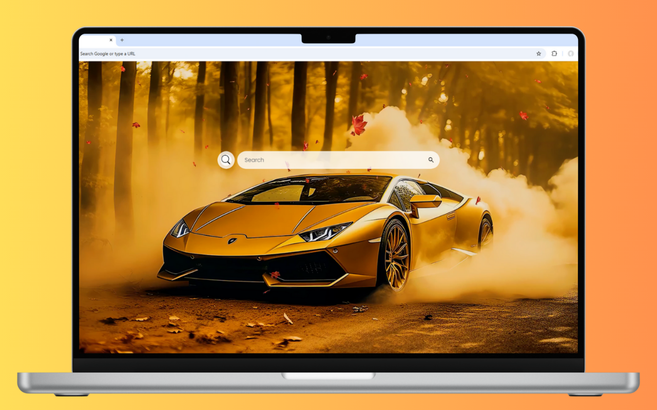 Lamborghini Autumn Live Wallpaper - 截图 4