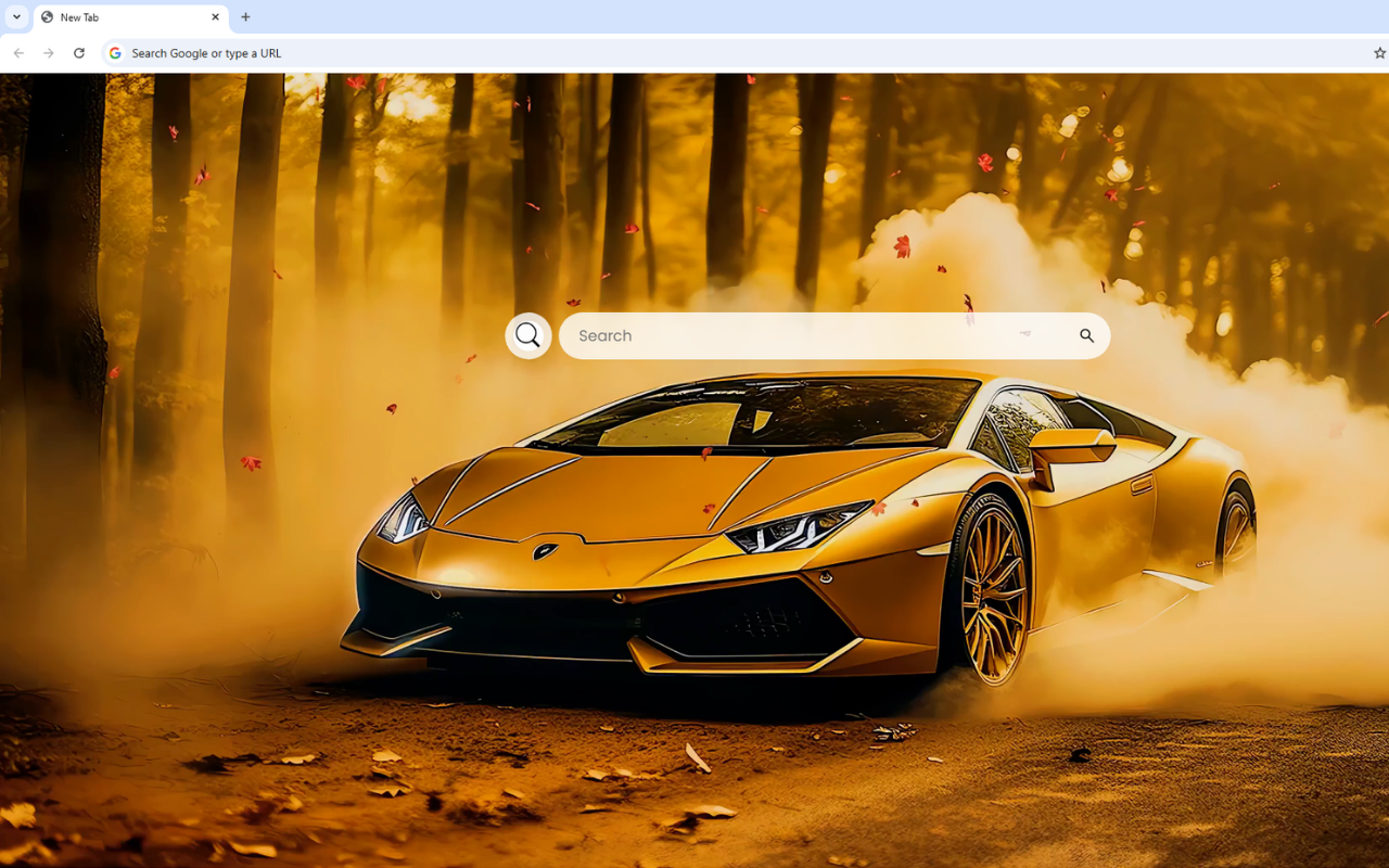 Lamborghini Autumn Live Wallpaper - 截图 5