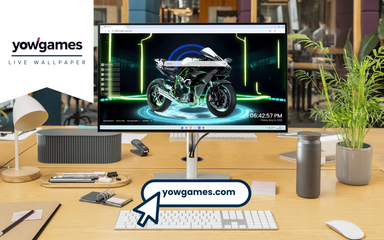 Kawasaki H2R Live Wallpaper - 截图 4