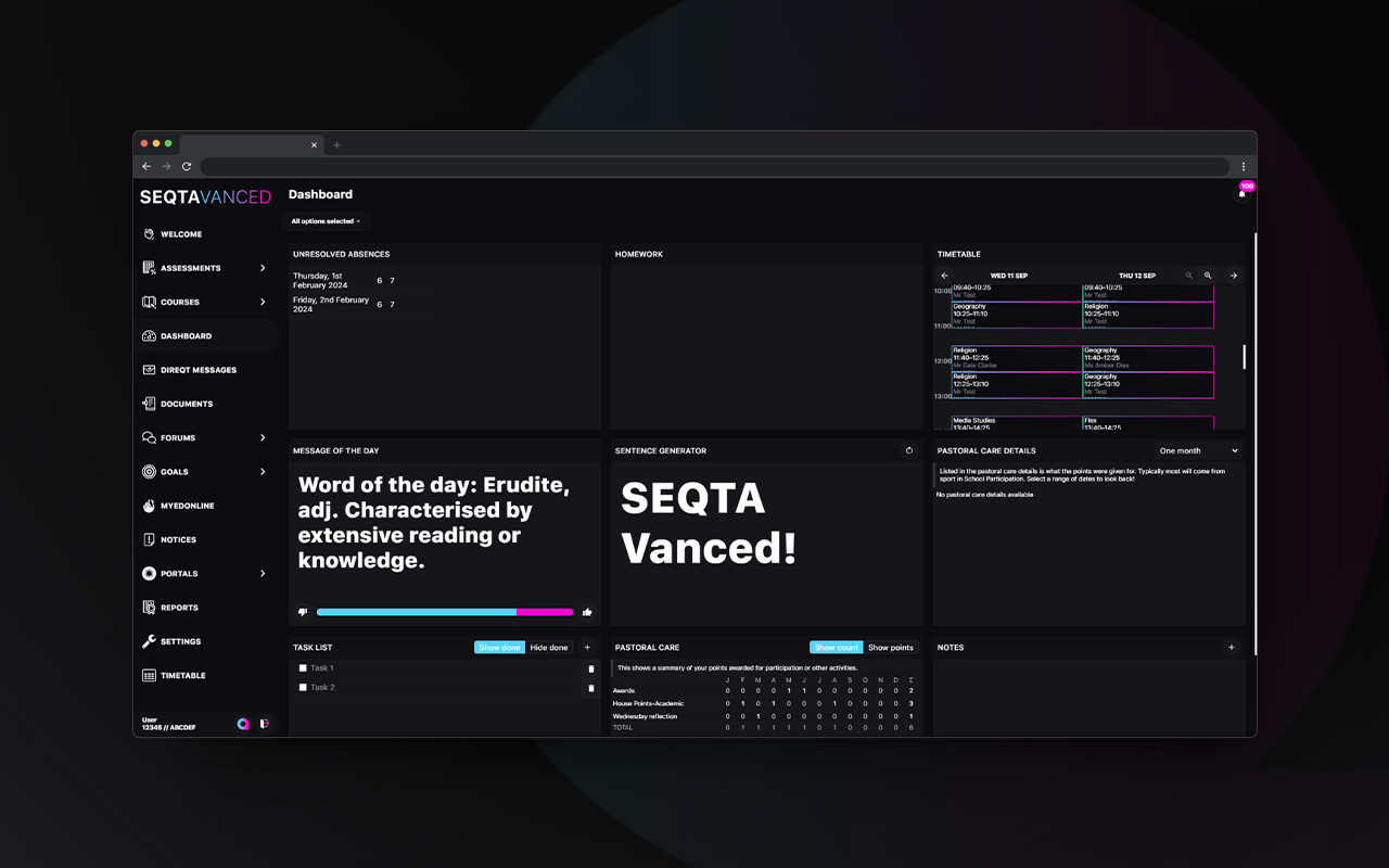 SEQTA Vanced - 截图 4