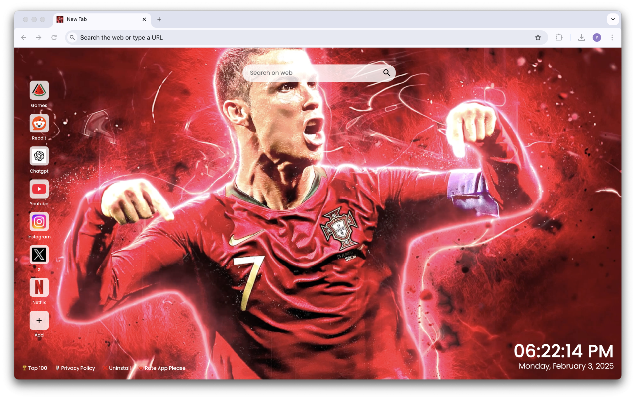 Cristiano Ronaldo Legend Live Wallpaper - 截图 2