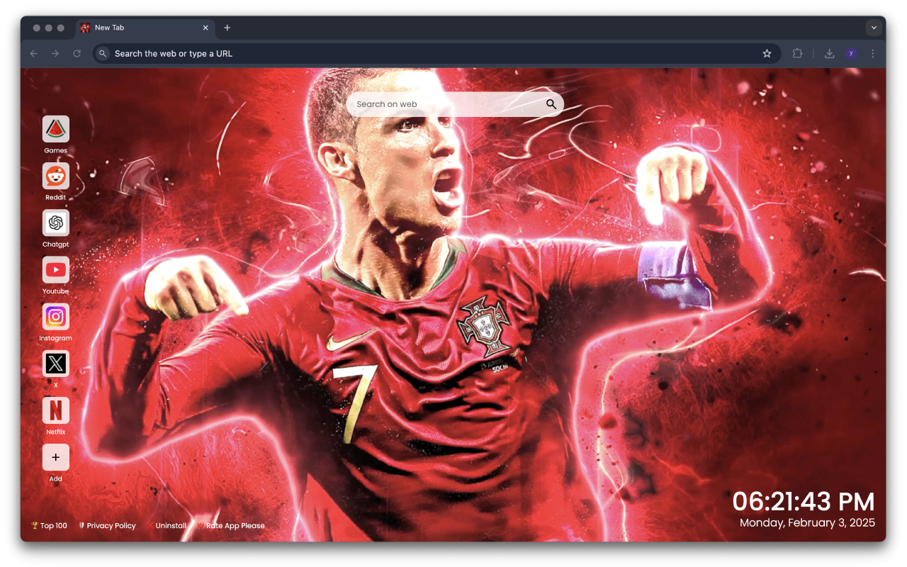 Cristiano Ronaldo Legend Live Wallpaper - 截图 3