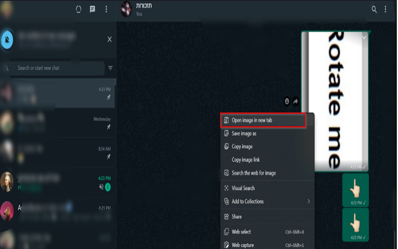 Image Rotator for WhatsApp™ Web - 截图 2