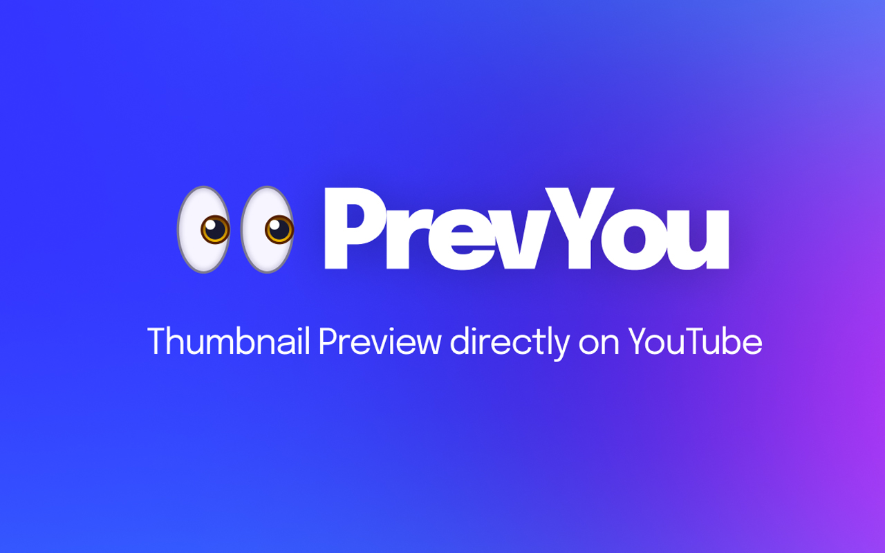 PrevYou — YouTube Thumbnail Previewer - 截图 2